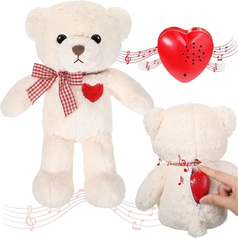 plush toy voice recorder|recordable teddy bear.